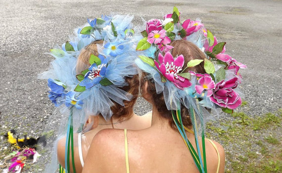 Custom Made Flower Headband