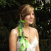 Green And Blue Feathered Headband